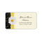 Shasta Daisy Floral Wedding Address Labels