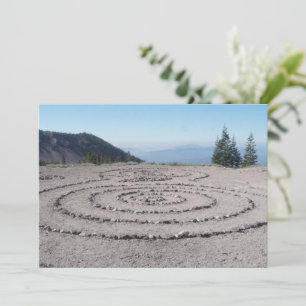 Shasta Labyrinth Invitation