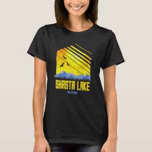 Shasta Lake California Mountains Hiking Camping Vi T-Shirt