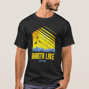 Shasta Lake California Mountains Hiking Camping Vi T-Shirt