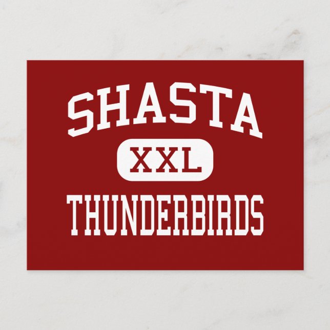 Shasta - Thunderbirds - Middle - Eugene Oregon Postcard (Front)