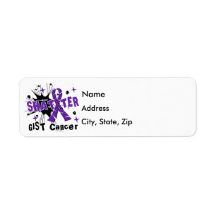 Shatter GIST Cancer Return Address Label