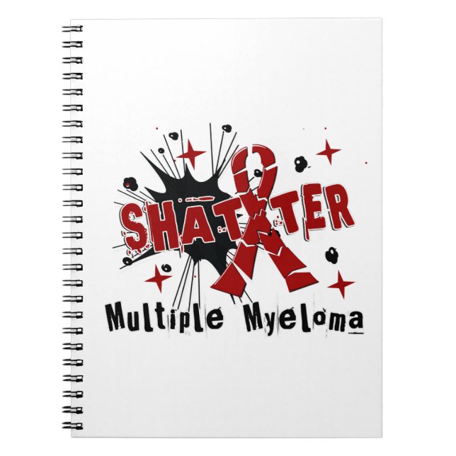 Shatter Multiple Myeloma Notebook (Front)