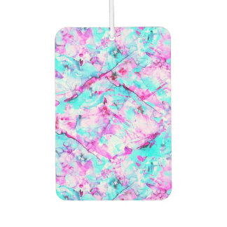 Shattered Blossom A colourful light design Car Air Freshener