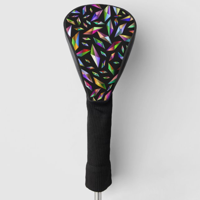 Shattered Colour Golf Head Cover (Front)