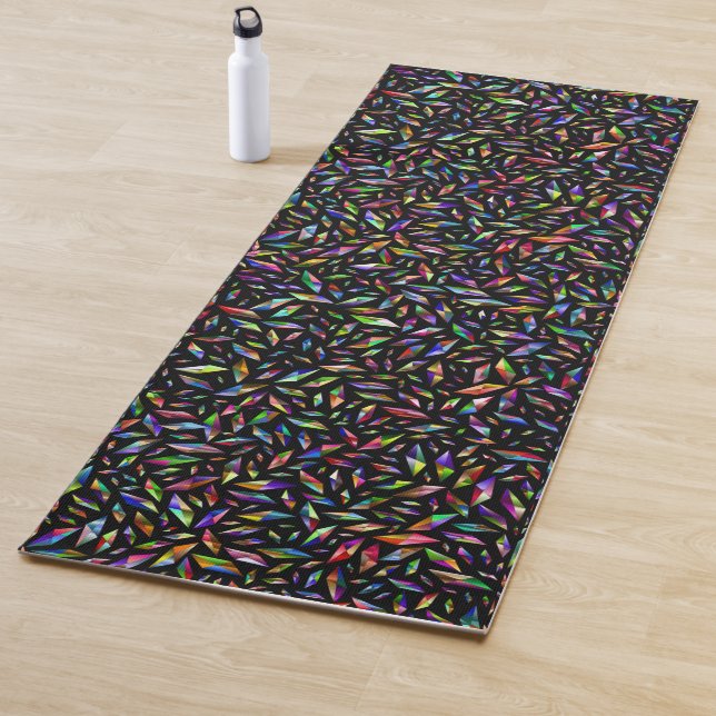 Shattered Colour Yoga Mat (In Situ)