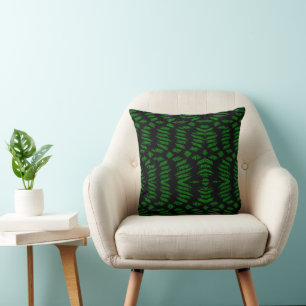 Shattered Emeralds Cushion