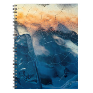 Shattered glass notebook