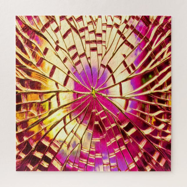 Shattered Glass Symphony Jigsaw Puzzle (Vertical)