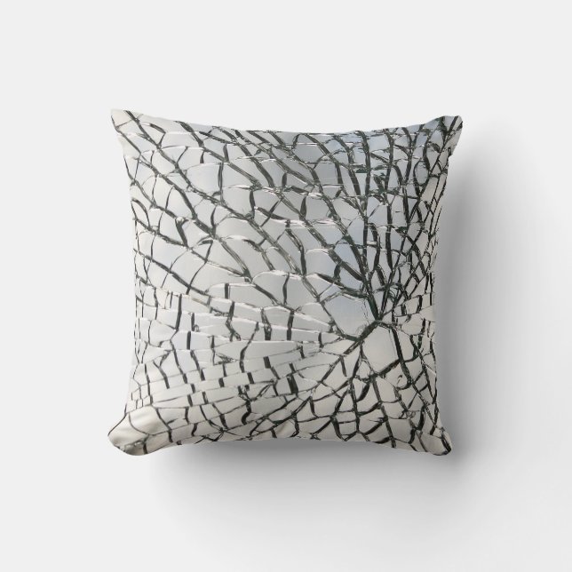 Shattered glass texture cushion (Front)