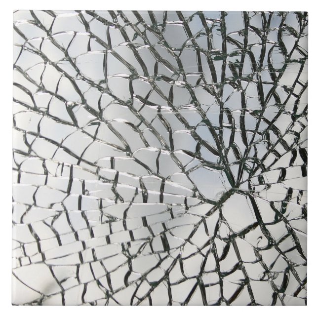 Shattered glass texture tile (Front)