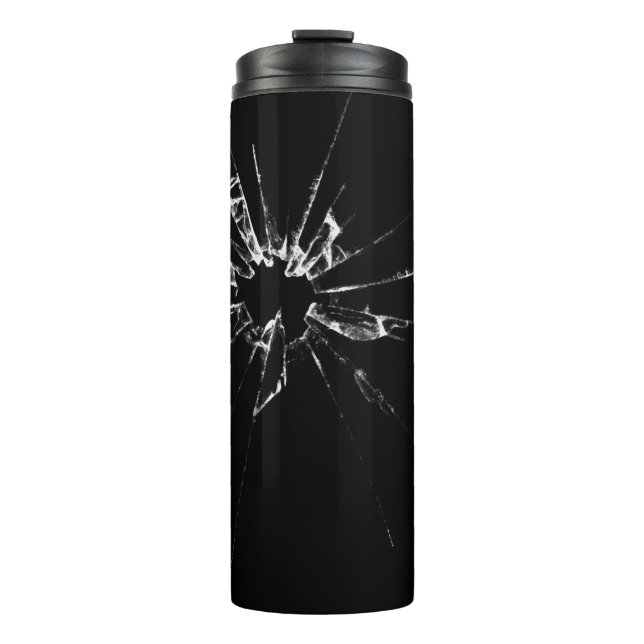 Shattered Glass Thermal Tumbler (Front)