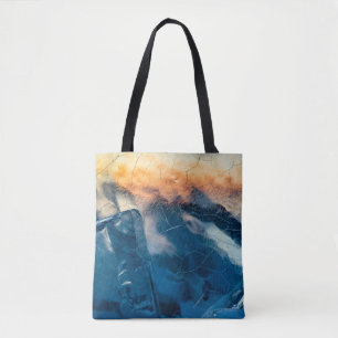 Shattered glass tote bag