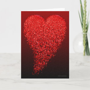 Shattered Heart Holiday Card
