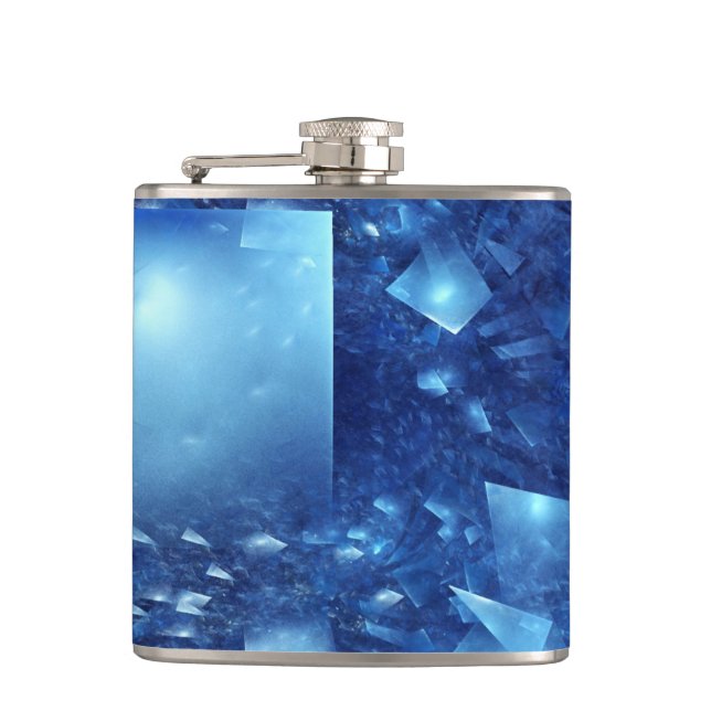 Shattered Mirrors Hip Flask (Front)