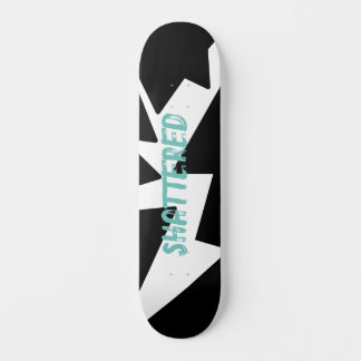 shattered skate deck 