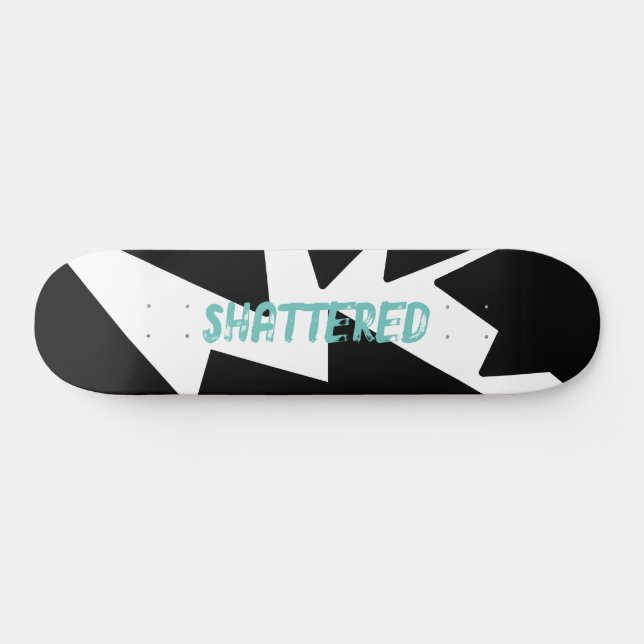 shattered skate deck  (Horz)