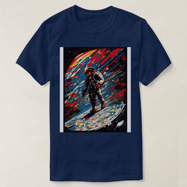 Shattered Space Voyage 2 T-Shirt (Design Front)