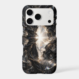 Shattered Veil of Light - Black Gold Luxury