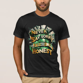 Shatteredxpectations-Never Sorry For Being honest  T-Shirt