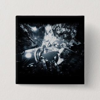 Shattersphere 15 Cm Square Badge