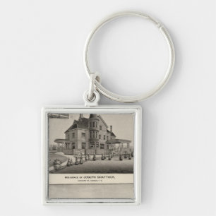 Shattuck residence, McLane Mills Key Ring