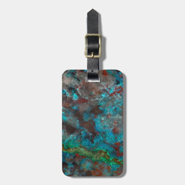 Shattuckite Luggage Tag (Front Vertical)