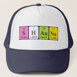 Shauna periodic table name hat