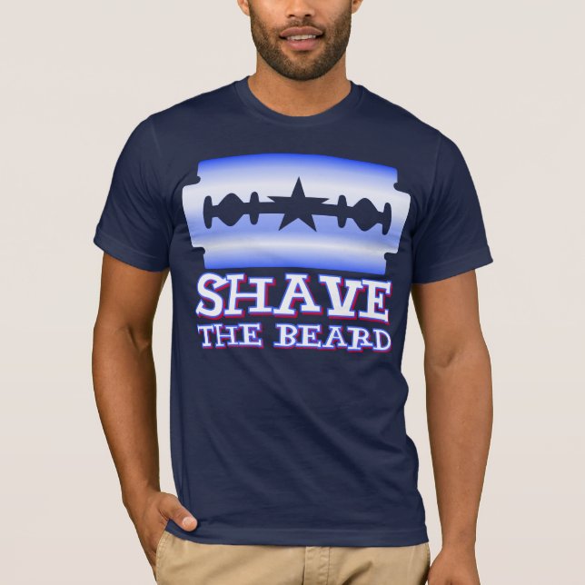 Shave The Beard - Texas Rangers T-Shirt (Front)