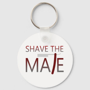 Shave The Mate Key Ring