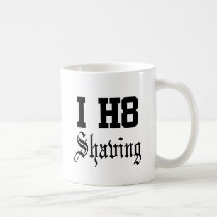 shaving coffee mug