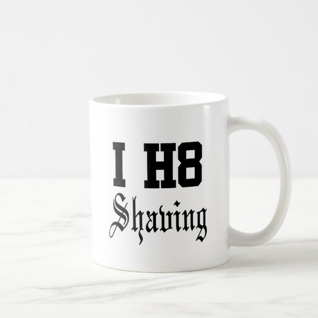 shaving coffee mug (Right)