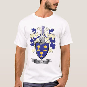 Shaw Family Crest Coat of Arms T-Shirt