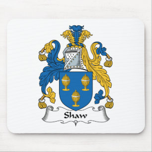Shaw Family Crest Mouse Pad