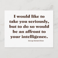 Shaw on Intelligence