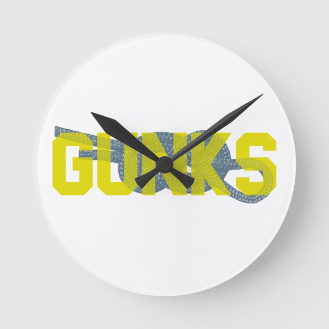 Shawagunks Climbing Round Clock (Front)