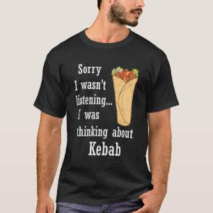 Shawarma Eating Doner Kebab Turkish Food T-Shirt