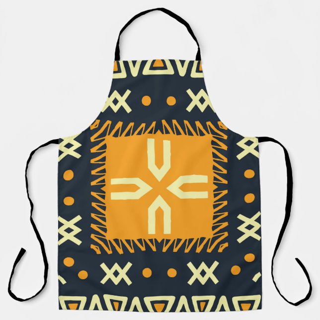 Shawl Design: Indian Batik Square. Apron (Front)