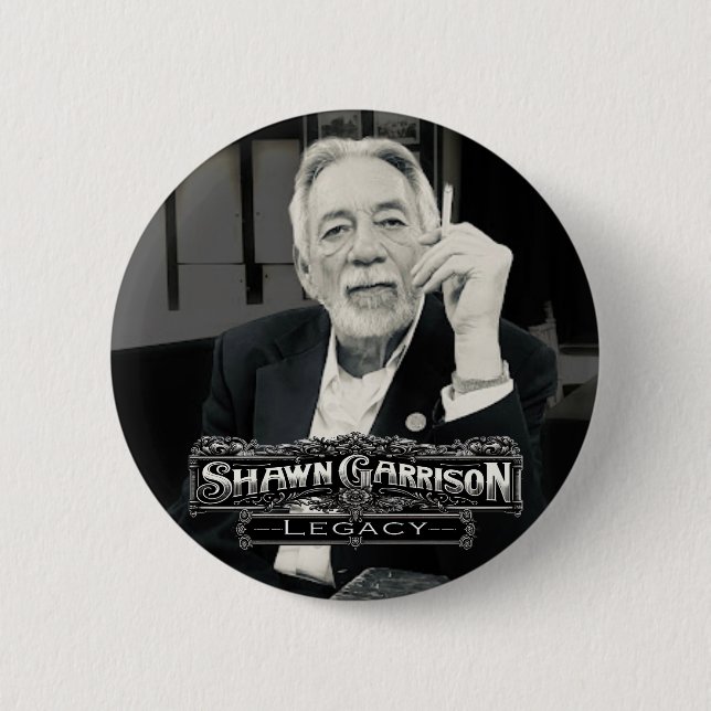 Shawn Garrison - Portrait - Legacy - Button (Front)