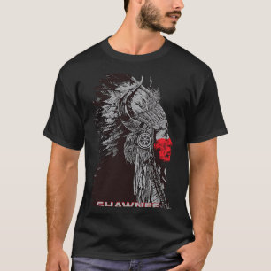 Shawnee American Indian Proud Chief Vintage Respec T-Shirt