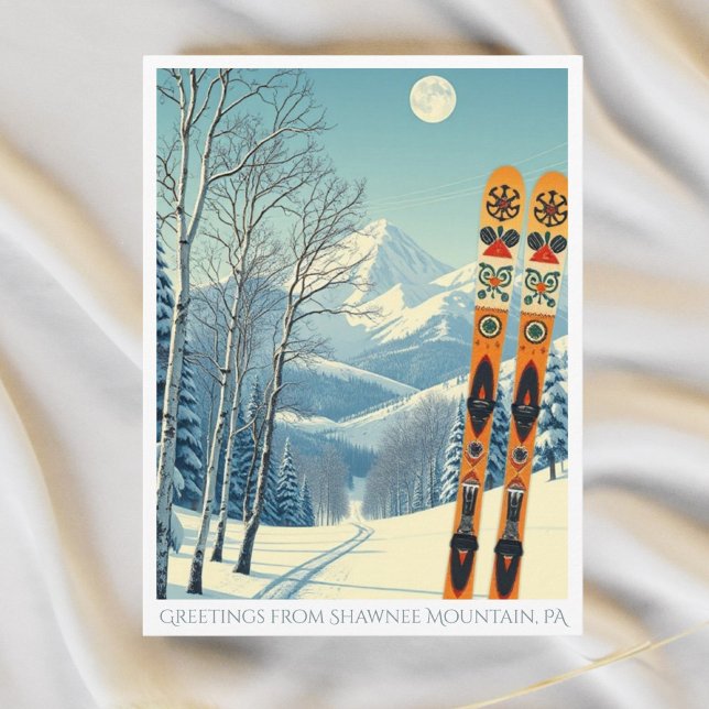 Shawnee Mountain Pennsylvania ski resort Postcard (Creator Uploaded)