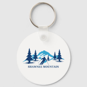 Shawnee mountain pennsylvania ski resort skiing key ring