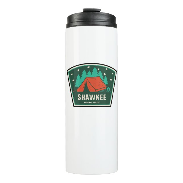Shawnee National Forest Camping Thermal Tumbler (Front)