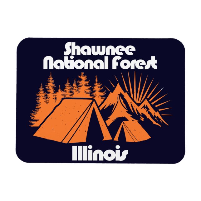 Shawnee National Forest Magnet (Horizontal)