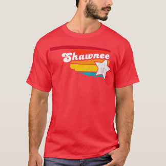 Shawnee Oklahoma Vintage Distressed Souvenir 2 T-Shirt