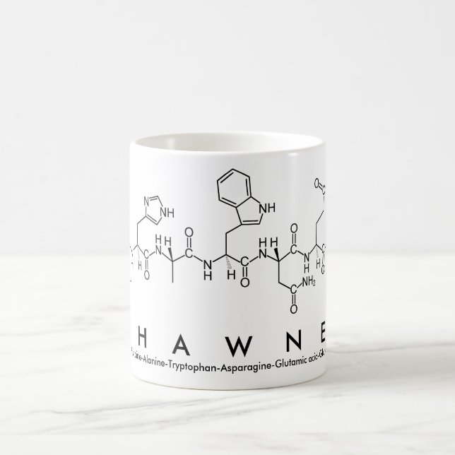 Shawnee peptide name mug (Center)