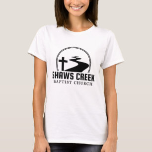 Shaw's Creek Black Logo Shirt Womens
