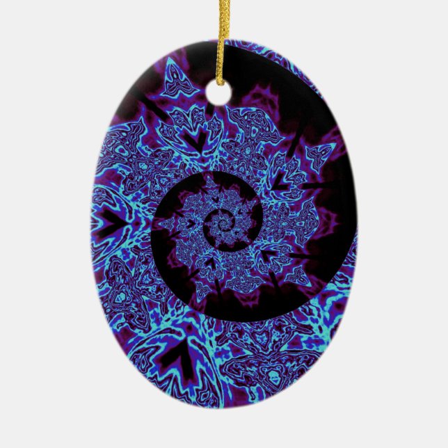 Shay Ceramic Ornament (Front)