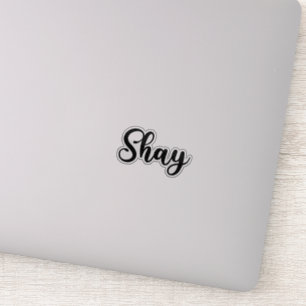 Shay Name - Handwritten Calligraphy