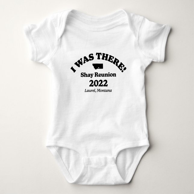 Shay Reunion 2022 Baby Jumper Baby Bodysuit (Front)